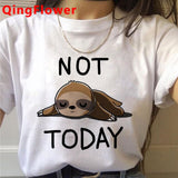 Sloth Kawaii T-Shirt Women