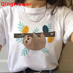 Sloth Kawaii T-Shirt Women