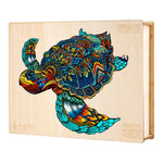 Wooden Puzzle Trutle